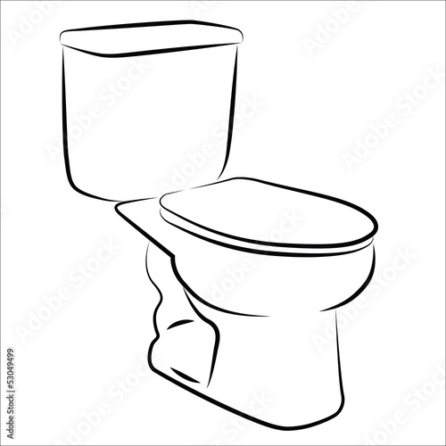 Watercloset smiplified sketch
