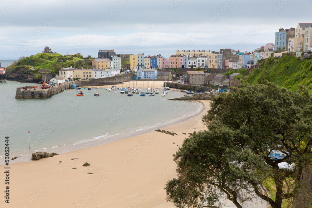 Tenby Pembrokeshire Wales historic Welsh town Tenby Pembrokeshire Wales historic Welsh town