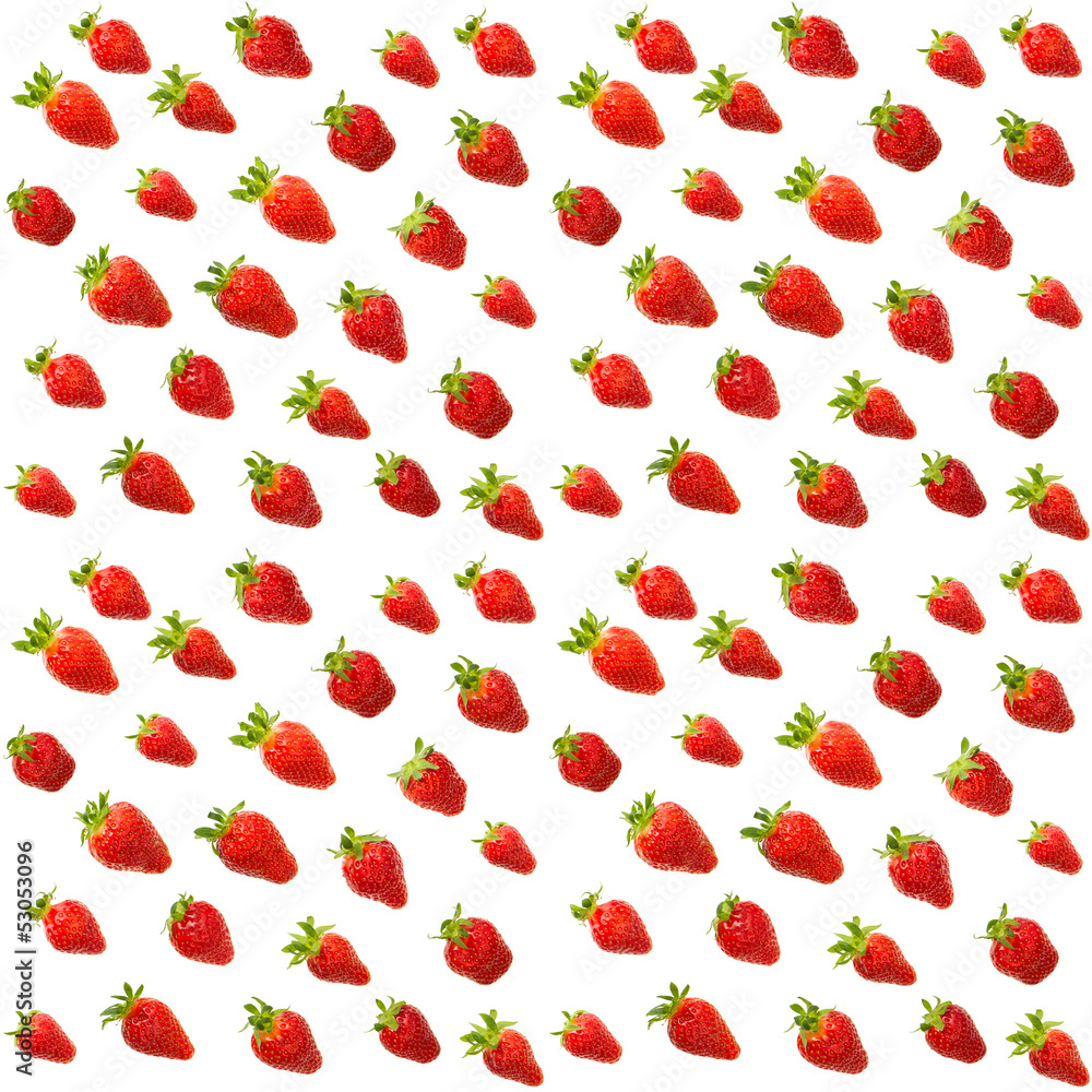 seamless texture of strawberries isolated on white seamless texture of strawberries isolated on white