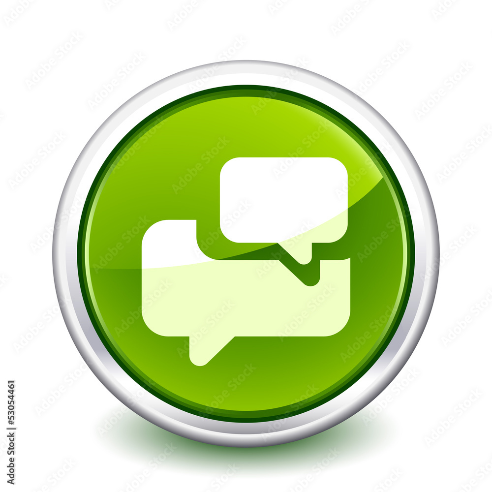 button green chat button green chat