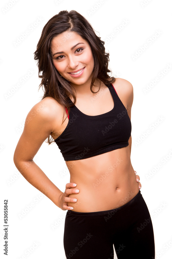 Beautiful fitness woman posing Beautiful fitness woman posing