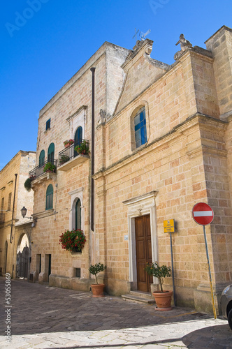 Fototapeta Naklejka Na Ścianę i Meble -  Church of Madonna Assunta. Alessano. Puglia. Italy.