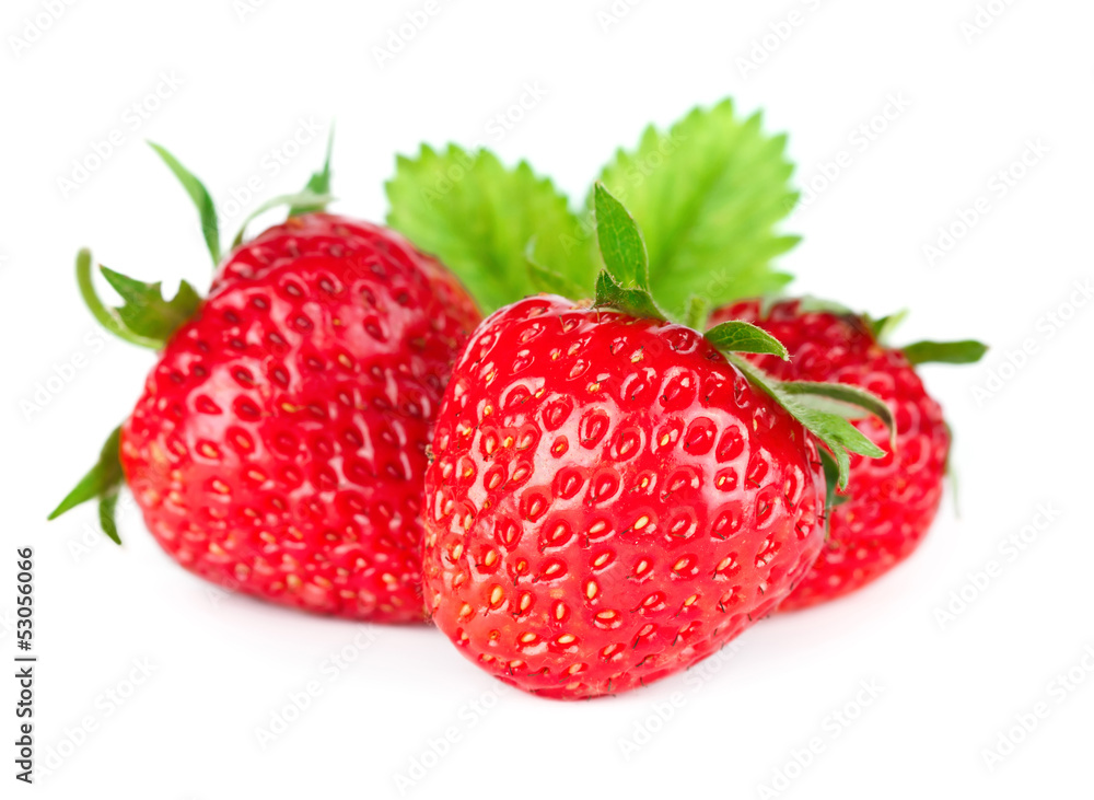 Beautiful ripe red strawberries Beautiful ripe red strawberries