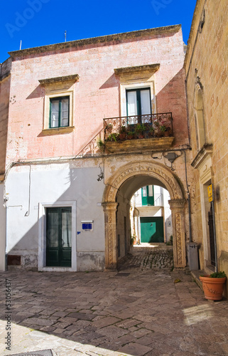 Fototapeta Naklejka Na Ścianę i Meble -  Alleyway. Alessano. Puglia. Italy.