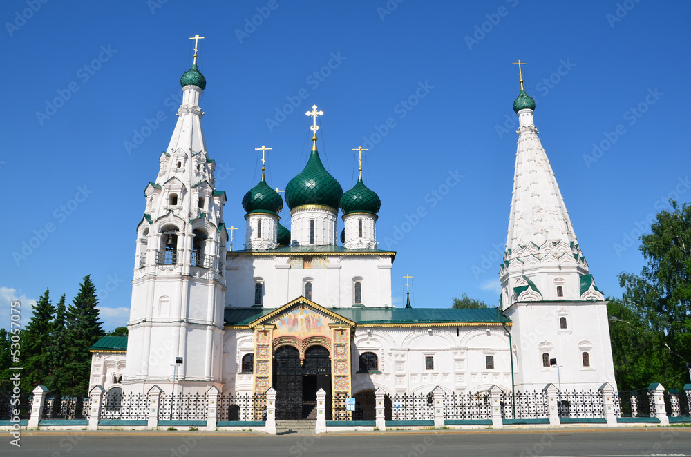 Церковь Ильи Пророка в г.Ярославль.