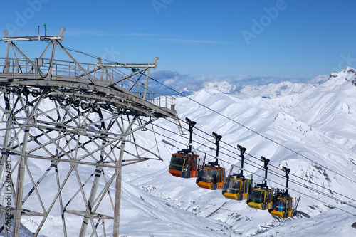 La grave Ski lift