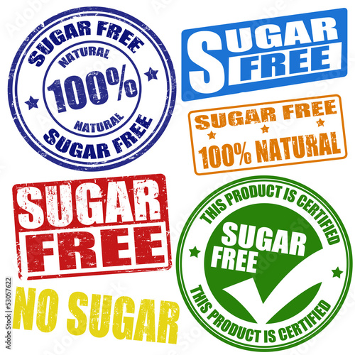 Sugar free stamps