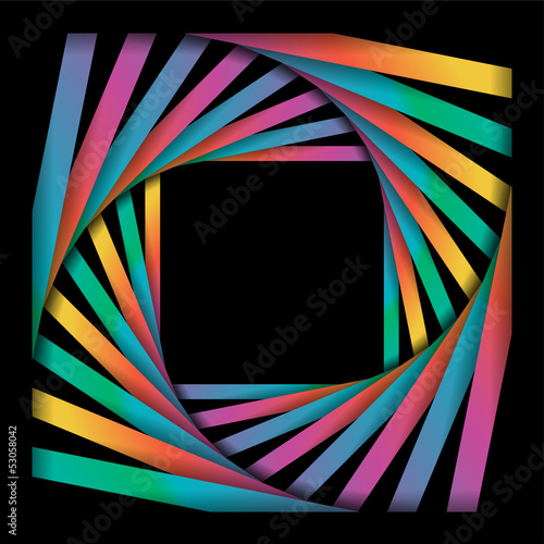 colorful swirls abstract background