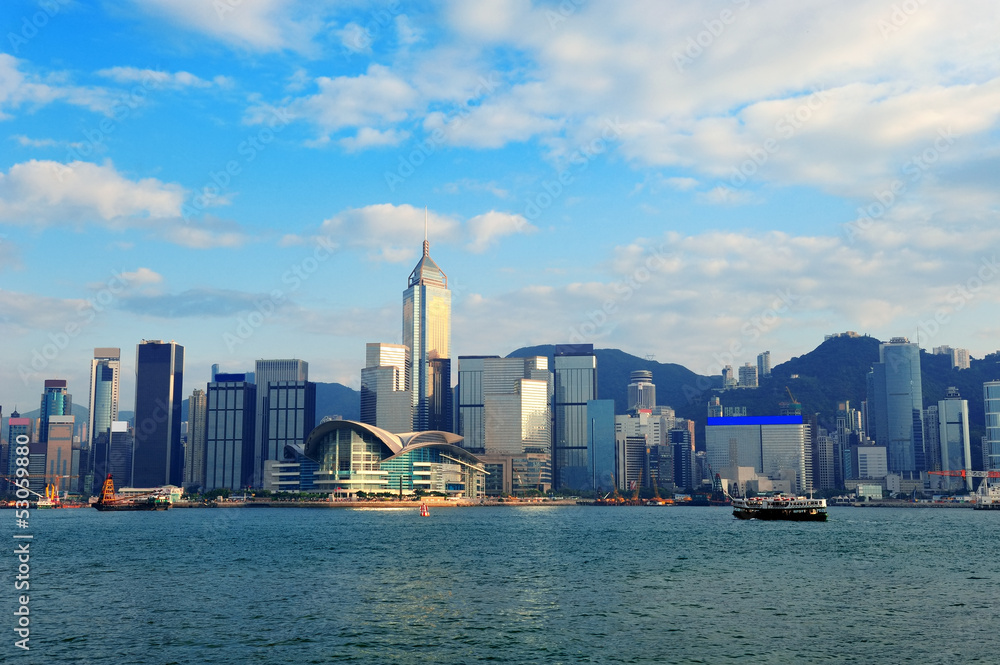 Fototapeta premium Hong Kong architecture