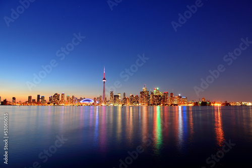 Canvas Print Toronto cityscape