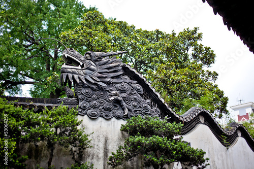 Photography yu garden in shanghai