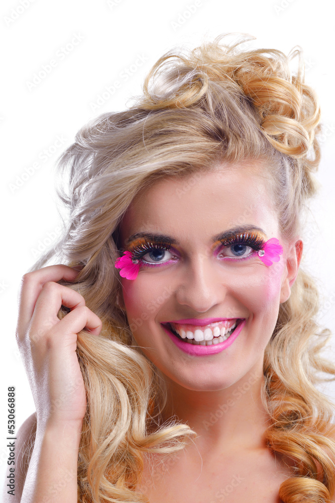 Beautiful Woman with Luxury Makeup Beautiful Woman with Luxury Makeup