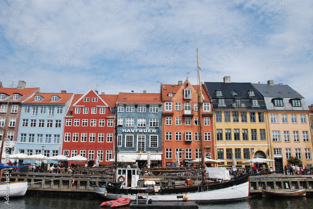 Boats in Nyhavn, Copenhagen