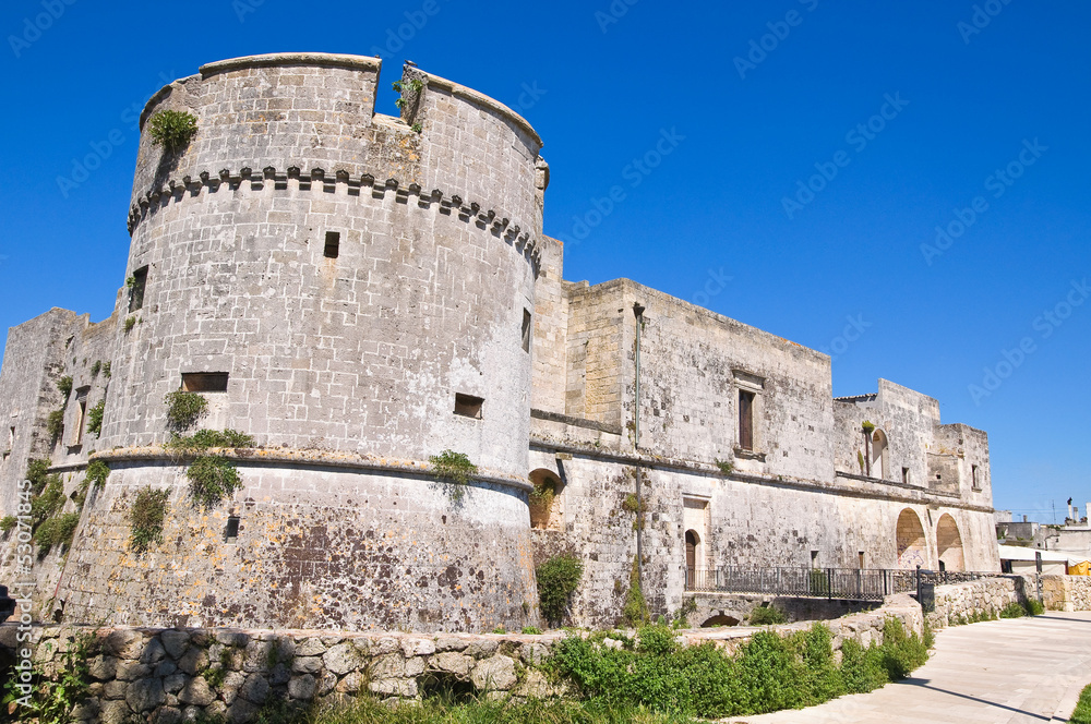 Castle of Andrano. Puglia. Italy.