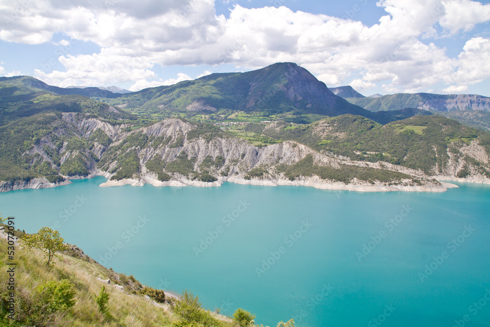 Fototapeta premium Lac de barrage
