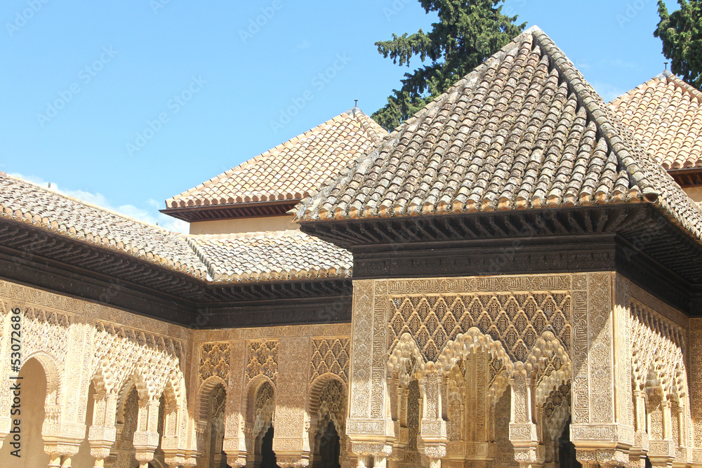 Alhambra palace in Granada Alhambra palace in Granada