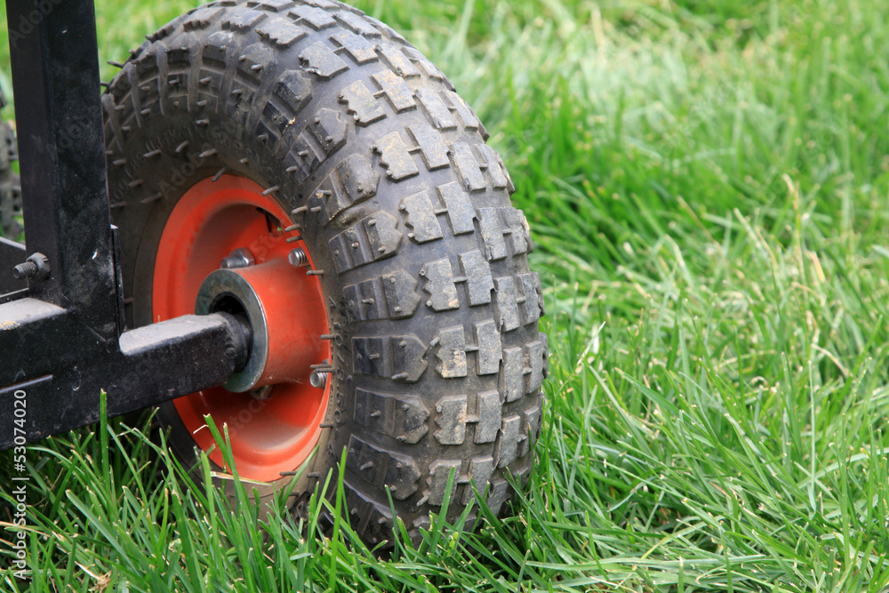 Fototapeta premium Wheel parts