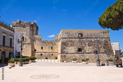 Foto Castle of Castro. Puglia. Italy.