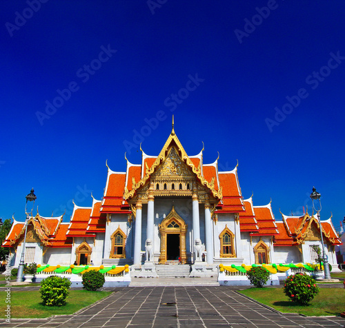 Wallpaper Mural Wat Benchamabophit in Bangkok of Thailand Torontodigital.ca