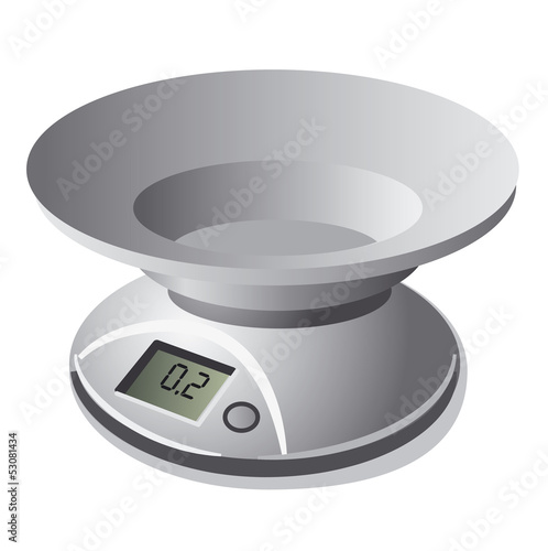 Kitchen weight scale