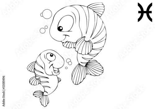 Fische, Pisces, Poissons, Piscis, Sternzeichen, Tierkreiszeichen