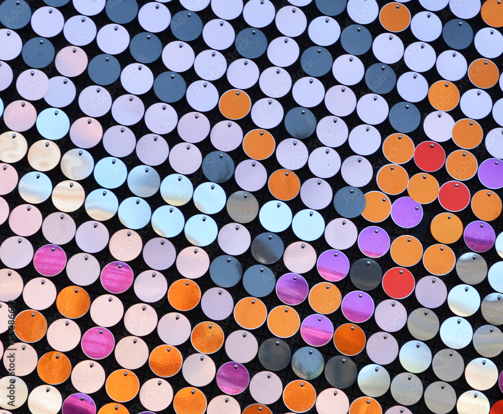 Multicolred sequin texture Multicolred sequin texture