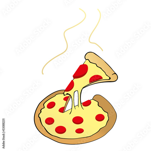 Pizza Vektor Logo