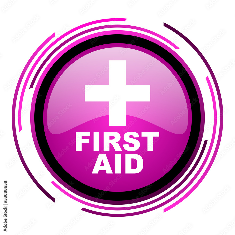 Obraz premium first aid icon