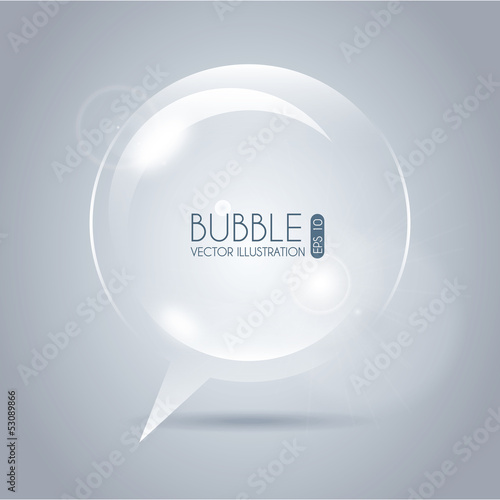 bubble icon circle