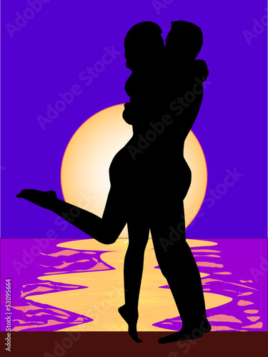 Kissing Couple