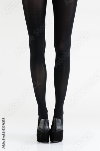 Long slim female legs