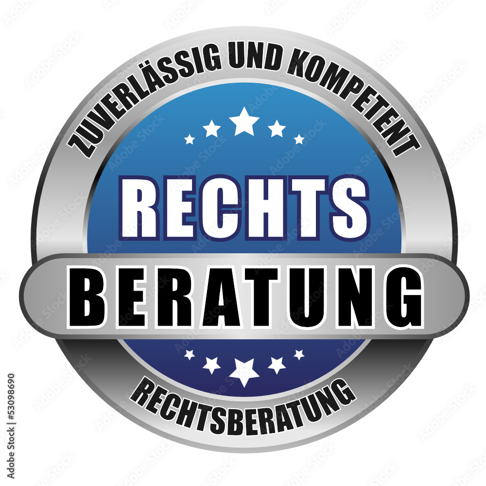 5 Star Button blau RECHTSBERATUNG ZUK RB 5 Star Button blau RECHTSBERATUNG ZUK RB