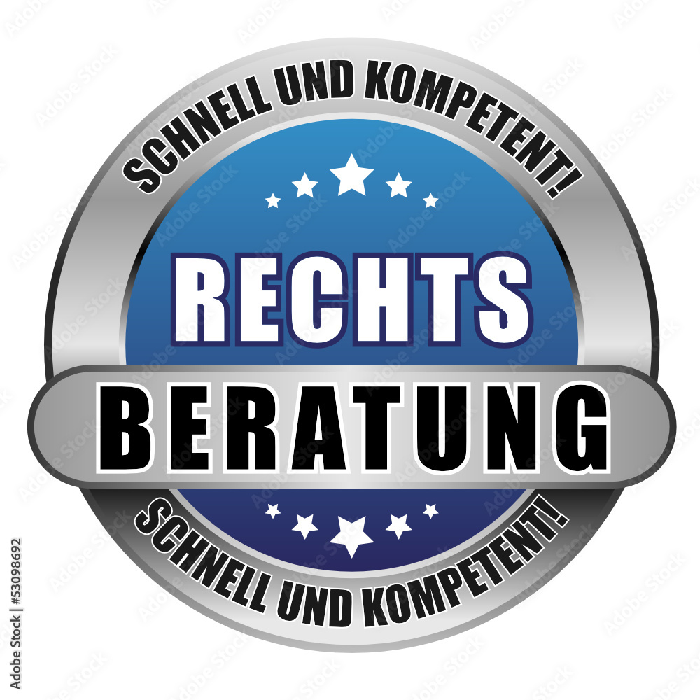 5 Star Button blau RECHTSBERATUNG SUK SUK 5 Star Button blau RECHTSBERATUNG SUK SUK