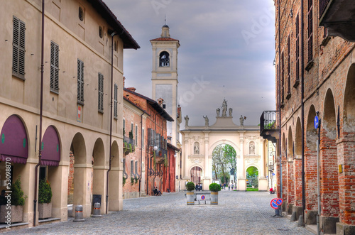scorcio a cherasco, cuneo