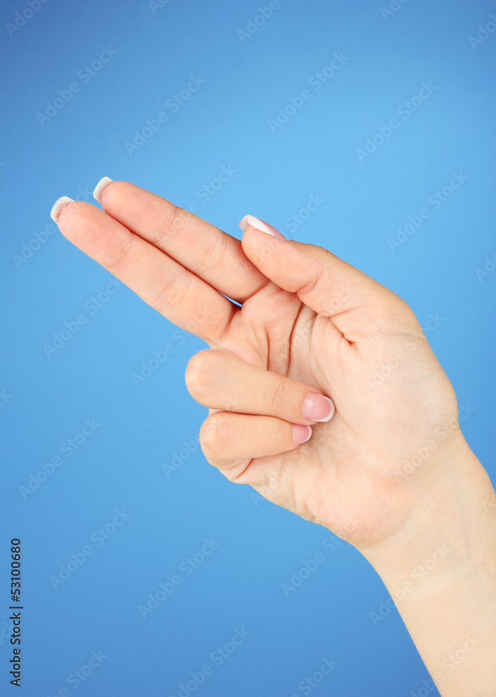 Finger Spelling the Alphabet in American Sign Language (ASL). Finger Spelling the Alphabet in American Sign Language (ASL).