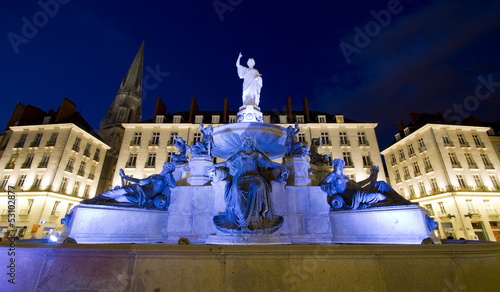 Fontaine de la place Royale de Nantes