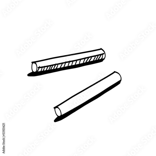 hand drawing geometric shape