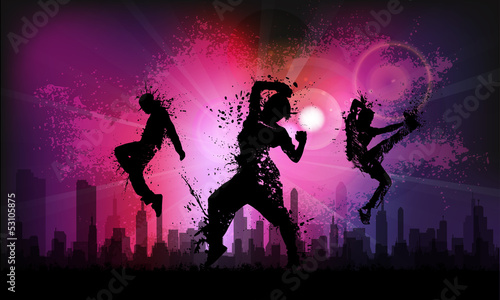 Club flyer background