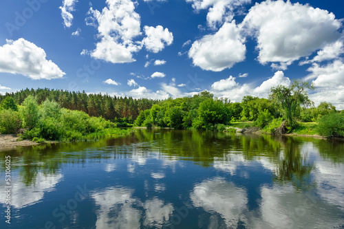 Forest lake