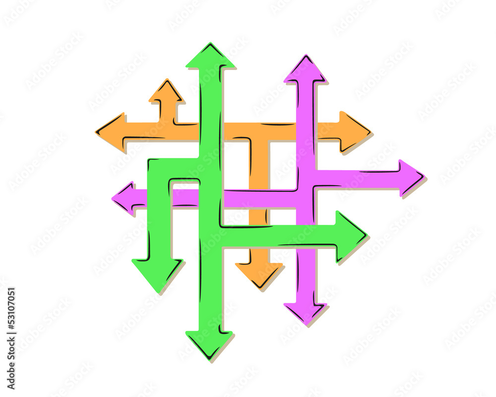 net of the arrows and many arrows - many ways net of the arrows and many arrows - many ways