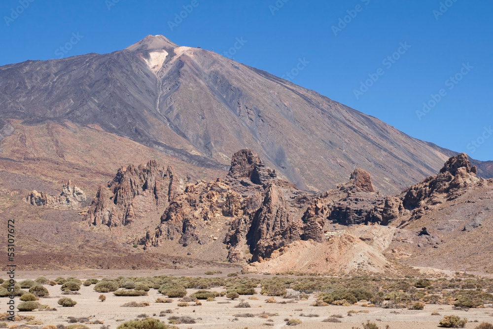 Roques de Garcia and Teide