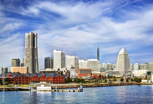 Yokohama  Japan Skyline