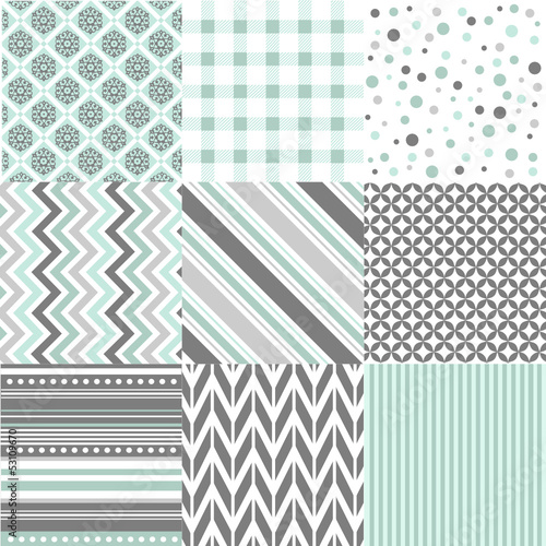 seamless patterns with fabric texture