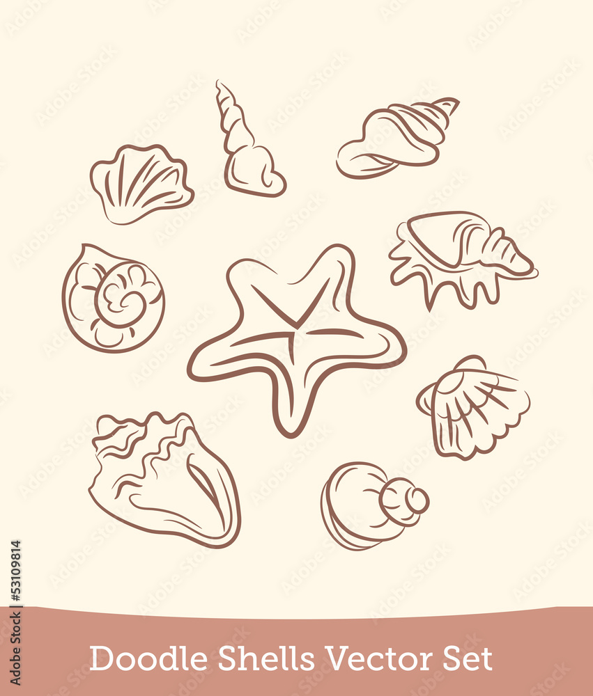 doodle shell set doodle shell set