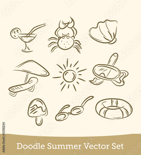 doodle summer set