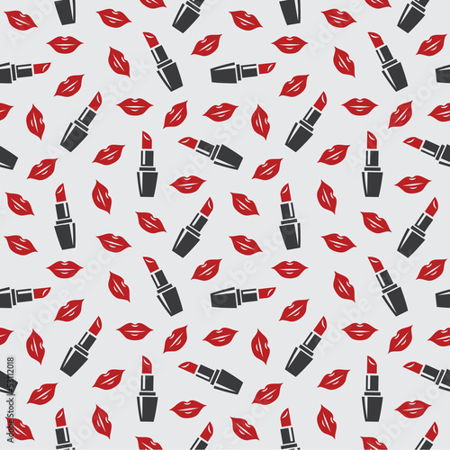 Lips and lipstick