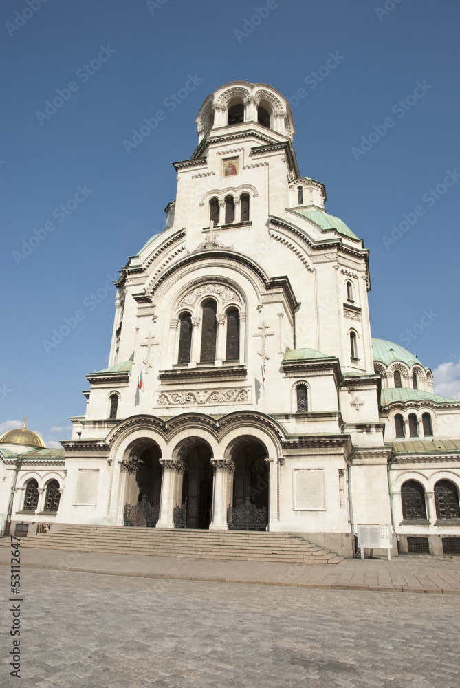 Alexander Nevsky cathedral in Sofia, Bulgaria