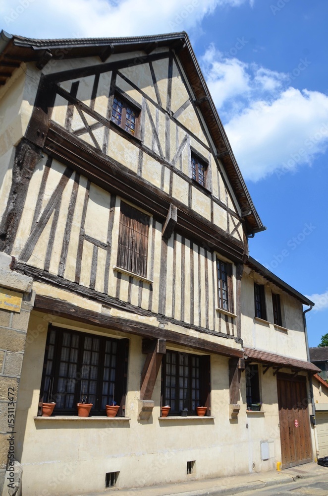 Obraz premium Maison à colombages, la Roche Guyon