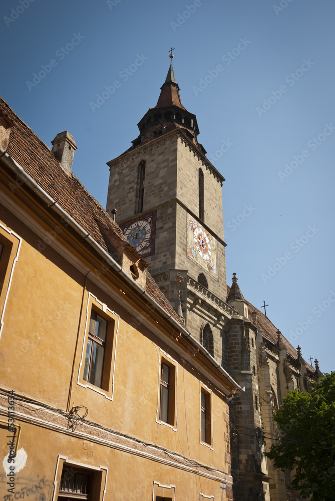 Fototapeta premium Black Church, Brasov, Romania