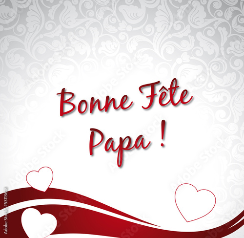 Carte bonne fête papa